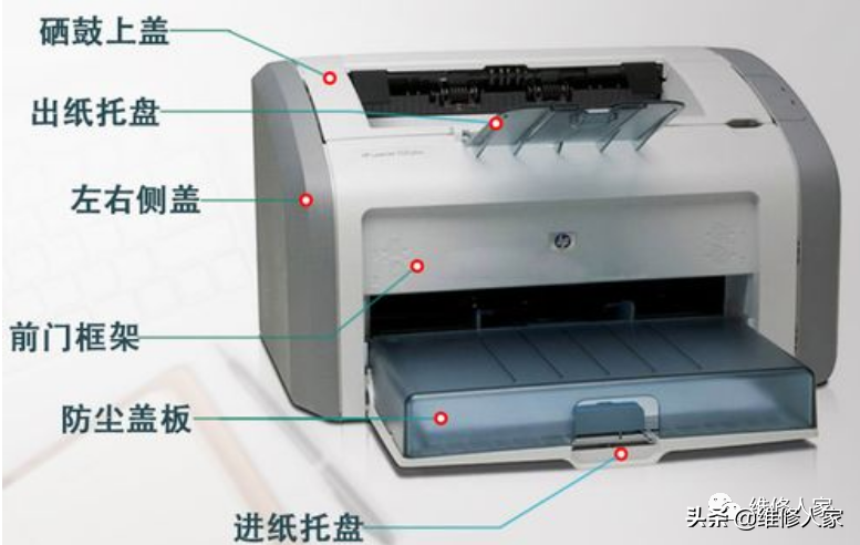 惠普HP1020打印机典型故障修理方法